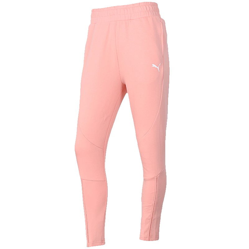 PUMA彪马裤子女裤2019春季新款跑步运动裤收口针织休闲长裤844006