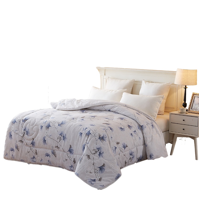 恒源祥被子薄被珠光浆印花春秋被双人冬被春秋被子被芯