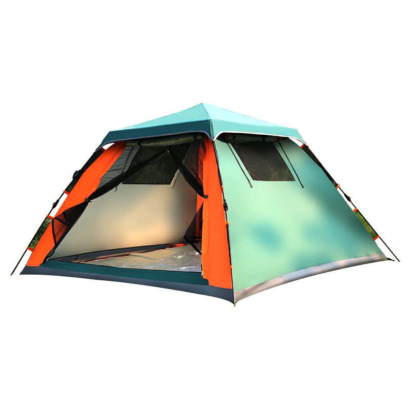 三极户外(Tripolar) TP2618 户外帐篷3-4人全自动旅游休闲帐篷野外野营家庭情侣旋压式免搭建帐篷