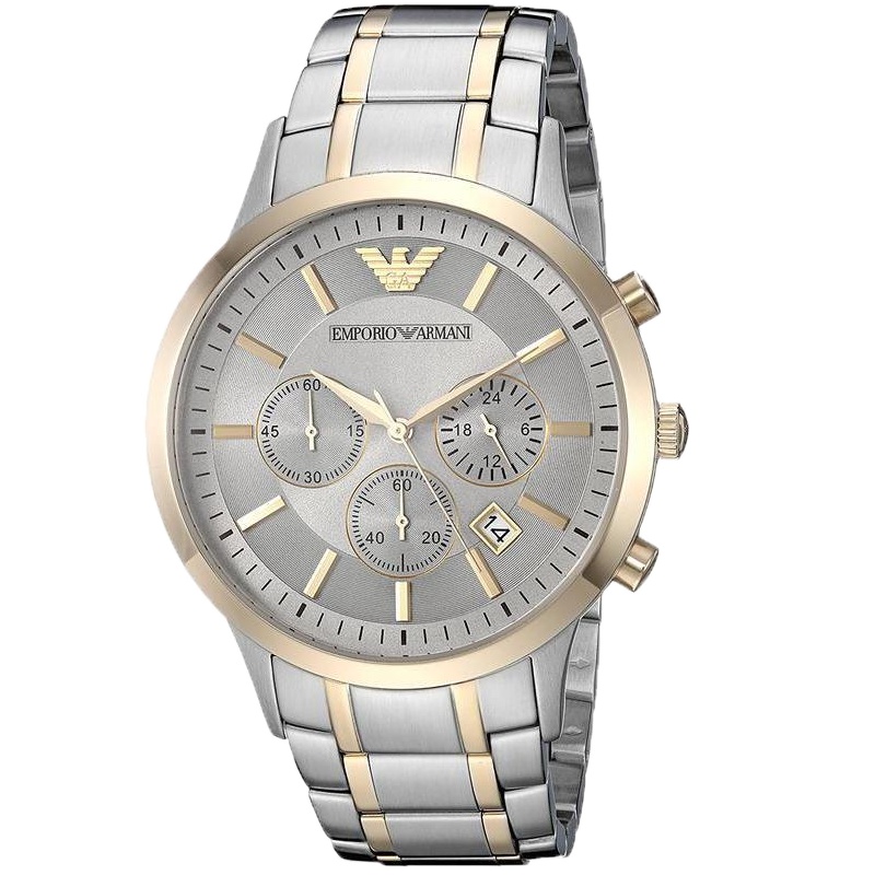 阿玛尼(ARMANI) 带日历休闲时尚男款手表 AR11076