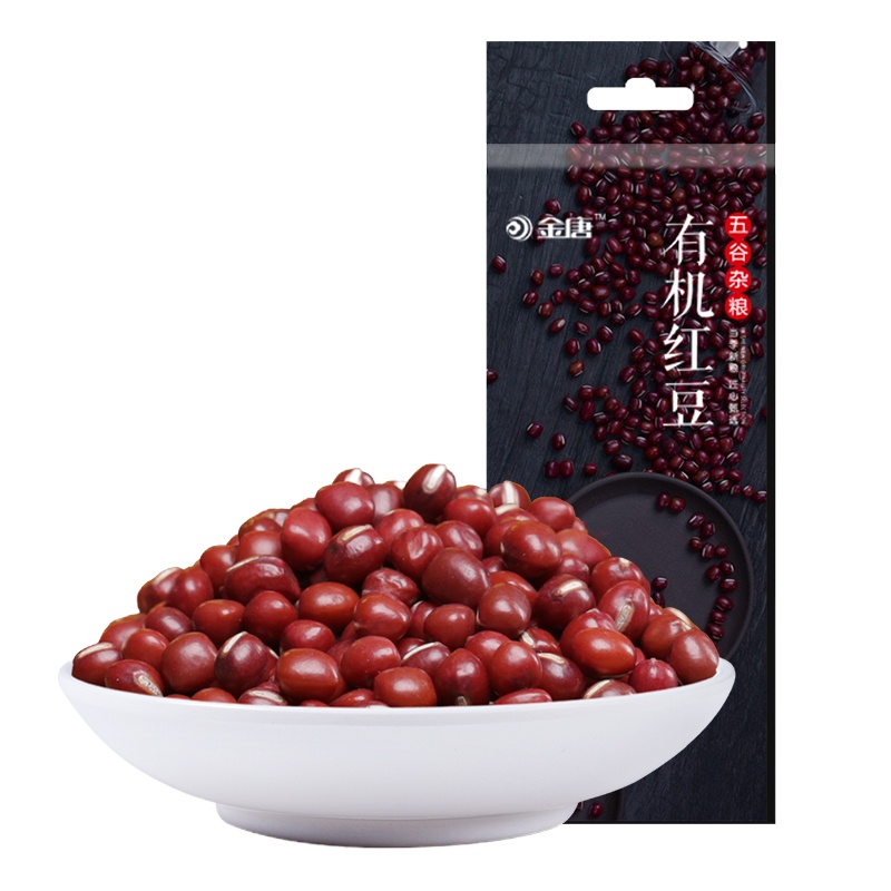 金唐 有机红小豆(红豆 小豆 粗粮杂粮 大米伴侣)500g*2