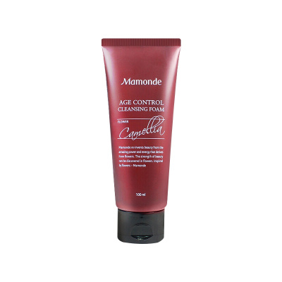 梦妆（Mamonde）山茶凝时修护洁面乳 100ml 清透毛孔 补水保湿 泡沫细腻 温和洁净