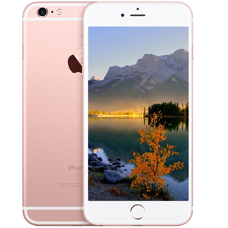 [二手9新]Apple/苹果 iPhone 6s Plus 128G 玫瑰金 二手手机 苹果6sp 国行正品 全网通4G