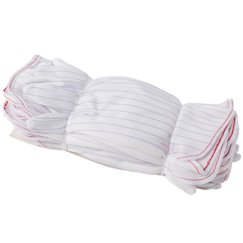 星工(XINGGONG) 点胶防静电手套 防尘防滑舒适透气工作劳保手套 10付