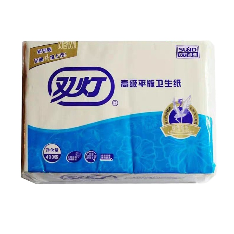 双灯卫生纸 400张/包 20包/箱 (单位/箱)