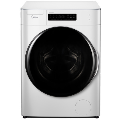 美的(Midea)MG100T1WDQC 10公斤滚筒洗脱一体洗衣机 新风祛味 忘取无忧