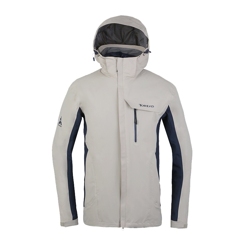 探路者（TOREAD）户外运动男女防风防雨透湿套羽绒冲锋衣TAWF91919/92920