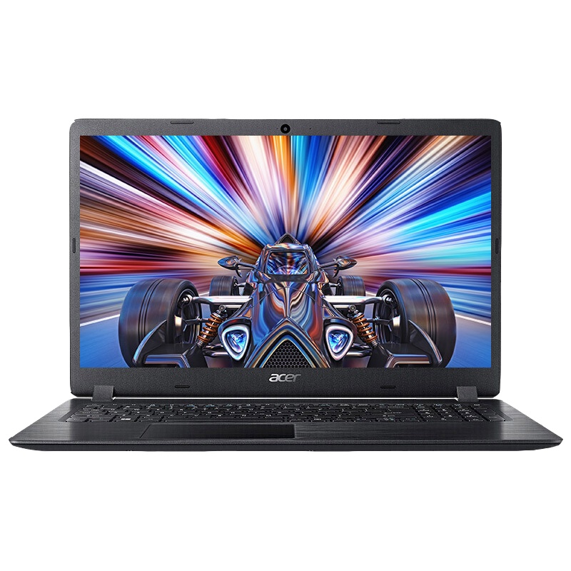 宏碁(acer)湃3 A314 14寸 15.6英寸随机发学生家用商务办公手提轻薄本笔记本电脑(四核N4100 4G 256GB固态 W10 黑色)定制 颜色随机发