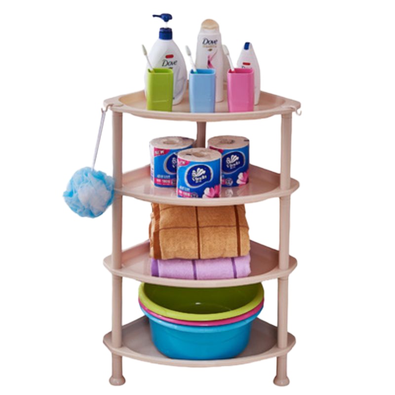 日美四层多用置物架 三角型