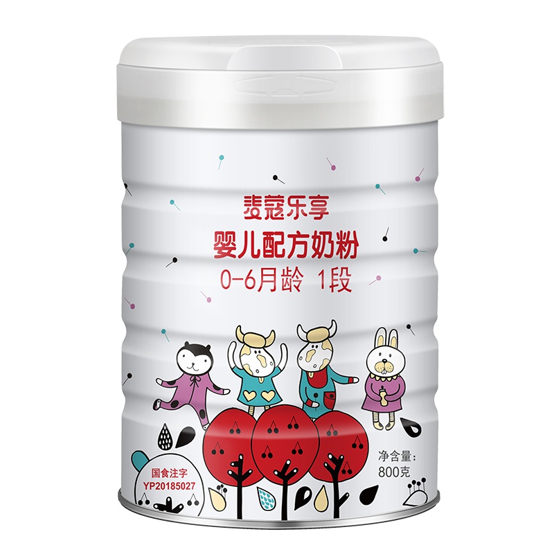麦蔻(Moohko)乐享1段800克罐装丹麦原罐进口婴儿配方牛奶粉