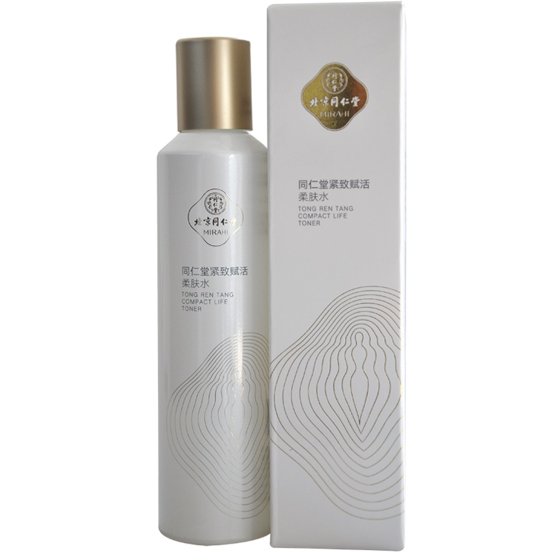 同仁堂柔肤水 紧致赋活柔肤水120ml 收缩毛孔补水保湿补充胶原蛋白紧致肌肤细嫩紧致肌肤爽肤水护肤品