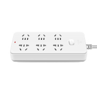 公牛 109K(S) 1.8米插线板(新国标)袋装1平方线 单只装