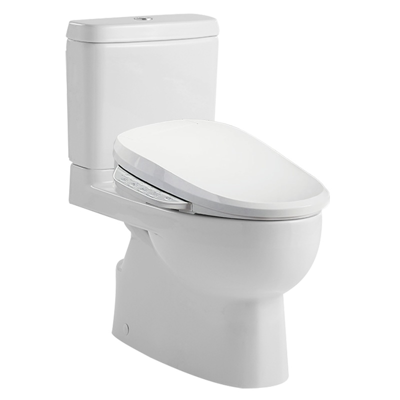 科勒智能马桶分体全包抽水马桶五级旋风节能坐便器19114配智能马桶盖板18649组合