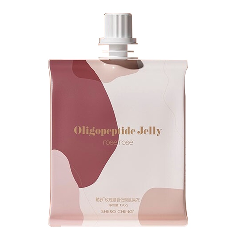 SHERO CHING希罗玫瑰膳食低聚肽代餐果冻酵素全身果冻粉120g*7