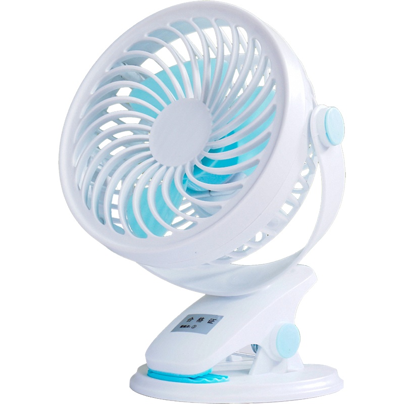 便携迷纳丽雅你电风扇小型学生宿舍风扇床上夹式办公桌usb插电风扇