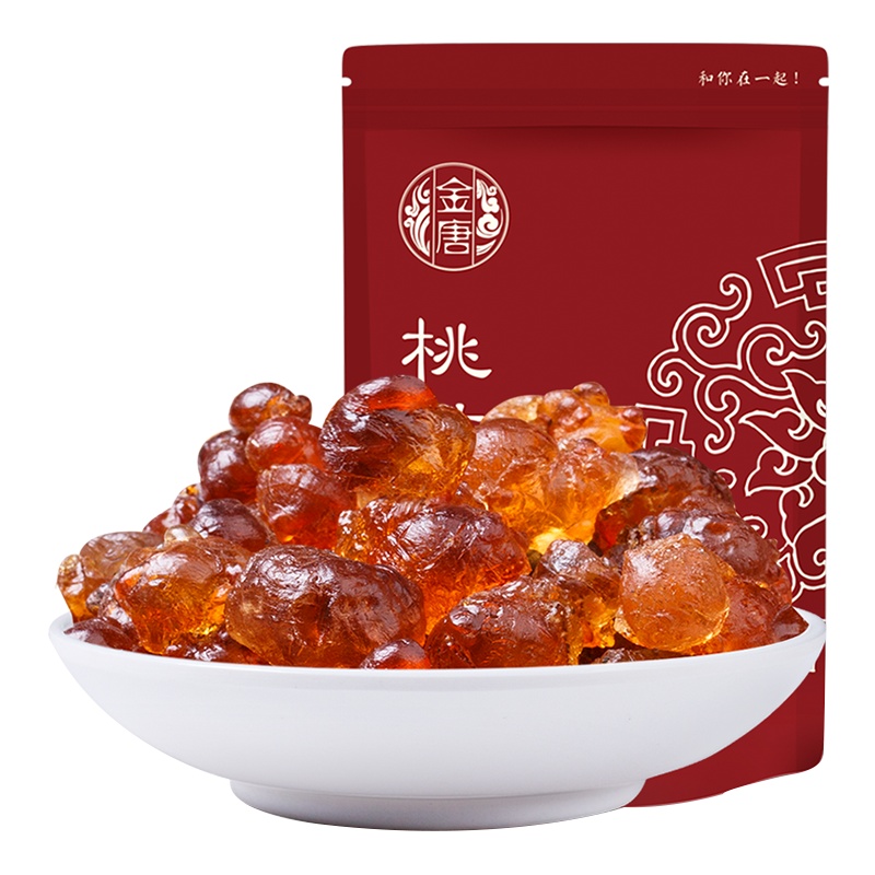 金唐(KTANG) 桃胶 200g 桃花泪 桃树胶 雪燕银耳莲子桂圆伴侣