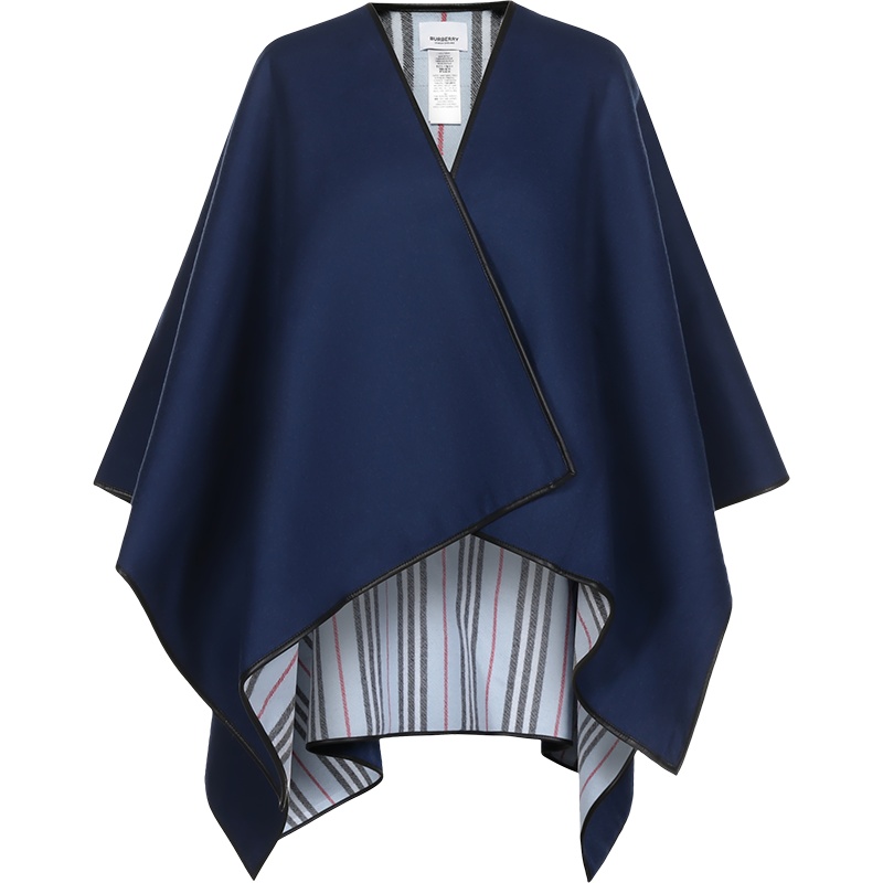 博柏利 BURBERRY 女款绵羊毛披肩80423271