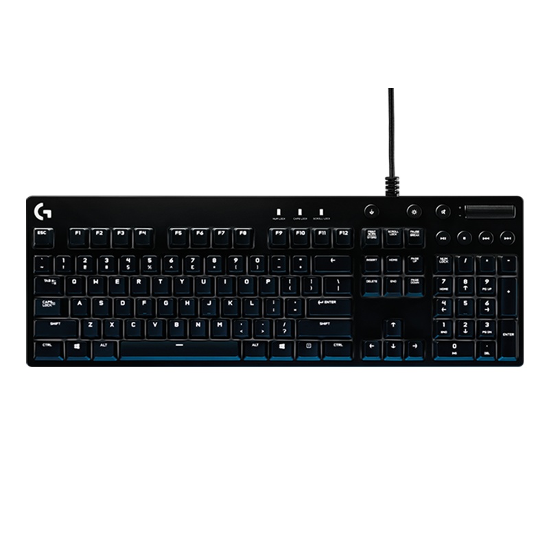 罗技(Logitech)G610 cherry 红轴 电竞游戏吃鸡机械键盘 背光104键全键无冲绝地求生 时尚个性黑色