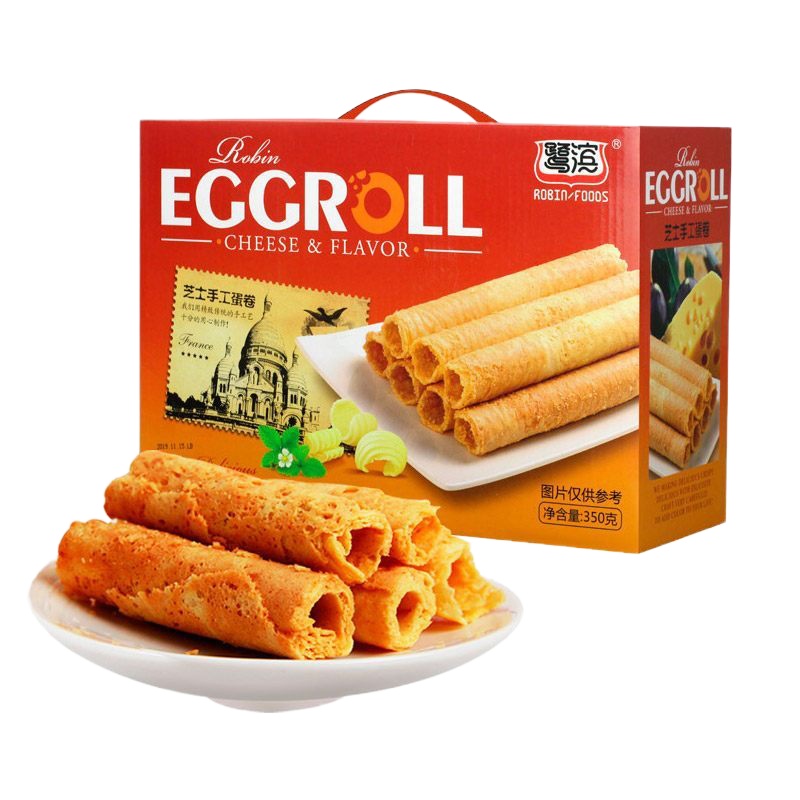 ZHMD鹭滨 手工芝士蛋卷350g