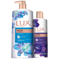 力士(LUX)精油香氛沐浴乳闪亮冰爽+幽莲魅肤1KG+350G[联合利华]新老包装随机发货