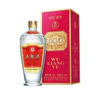 [五粮年货]五粮液交杯牌 交杯白酒 52度375ml 单瓶装浓香型