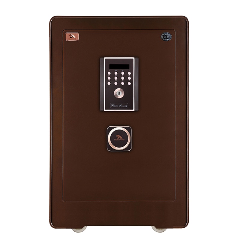 虎王APP云智能WIFI翼虎3C保险柜电子密码保险箱FDG-A1/D-55AHII咖啡色
