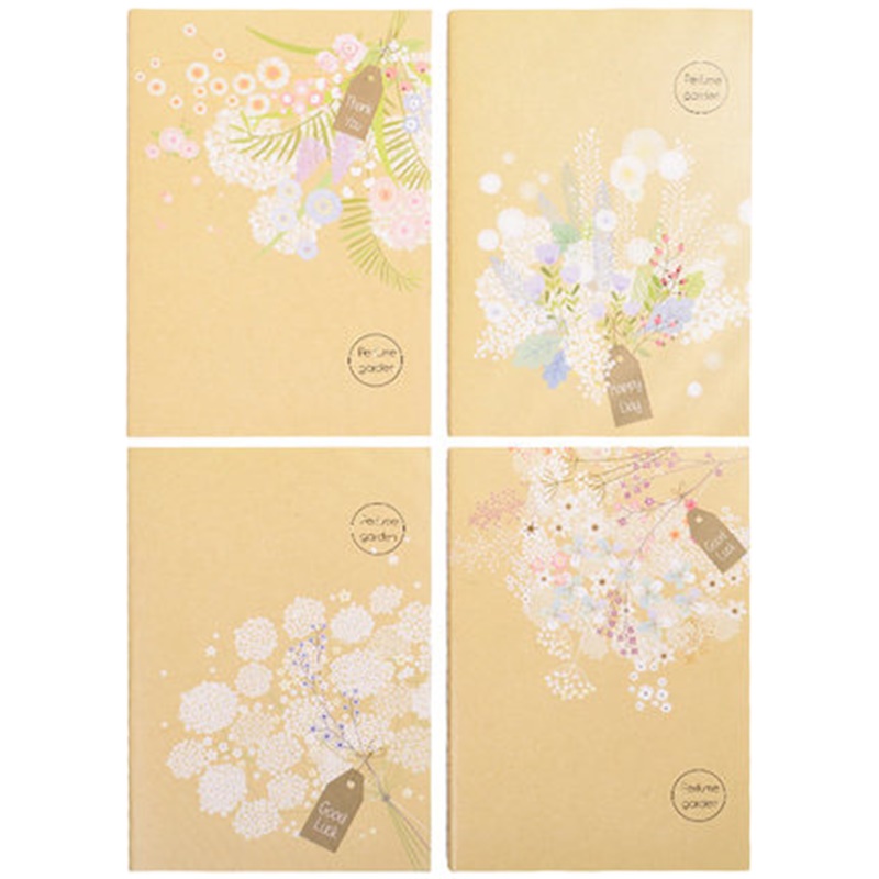 得力FA560-01NP-4缝线本(混)(4本/包)