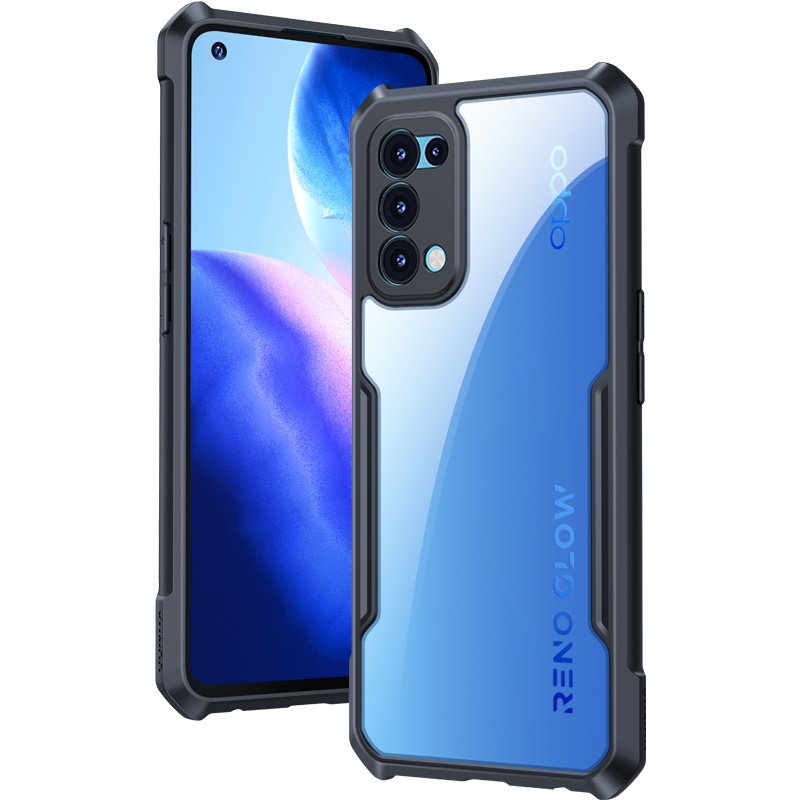 讯迪opporeno5手机壳reno5pro十保护套5k气囊防摔reno4新款全包创意硅胶网红5g男女潮款oppo re
