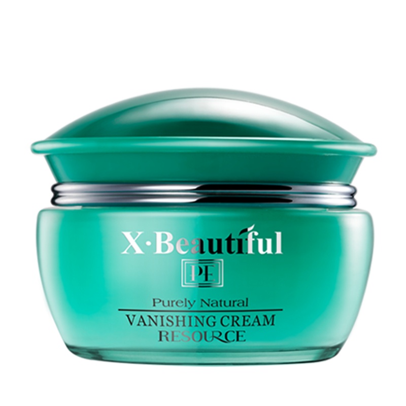 秀美资源植物素粉底霜30g亮肤保湿补水粉底液正品专柜