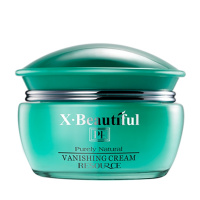 秀美资源植物素粉底霜30g亮肤保湿补水粉底液正品专柜