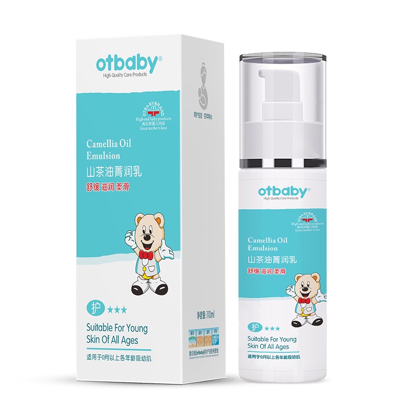 otbaby山茶油菁润乳(20版)YA136山茶籽油 四季通用 深层滋润保湿 宝宝身体乳 婴童润肤 保湿乳霜