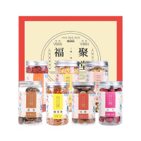 姚朵朵 朵朵献礼福聚满堂·干货礼盒858克 桂圆 枸杞 灰枣 香菇 银耳 百合干 组合装