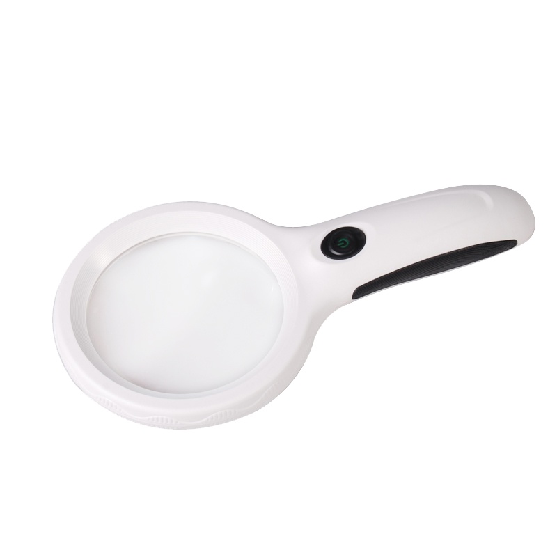 育空UKON手持8倍LED 光学阅读放大镜 SCLED8X高清高倍阅读助视珠宝鉴赏放大镜(凸透镜)