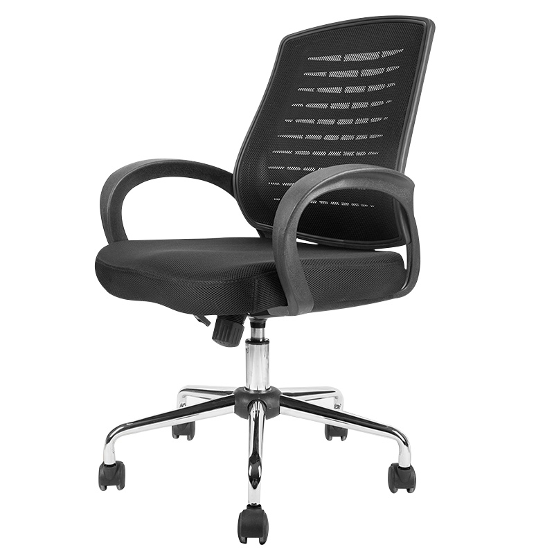 [晋美升]办公椅子电脑椅职员椅老板椅人体靠背躺椅弹簧旋转网布椅子