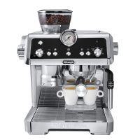 德龙(Delonghi)EC9335.M半自动咖啡机 家用商用电子温控萃取感应研磨智能压粉 蒸汽奶泡系统