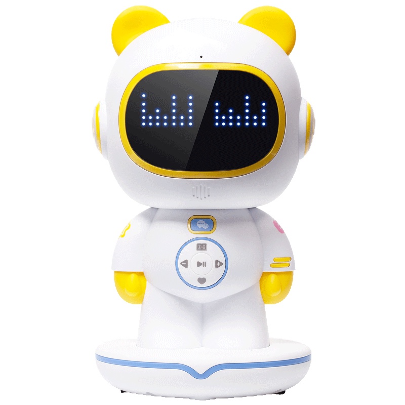 优彼ubbie智能教育机器人早教机优比语音遥控对话学习陪伴wifi3岁以上婴幼儿童玩具 官方标配版（无内存）