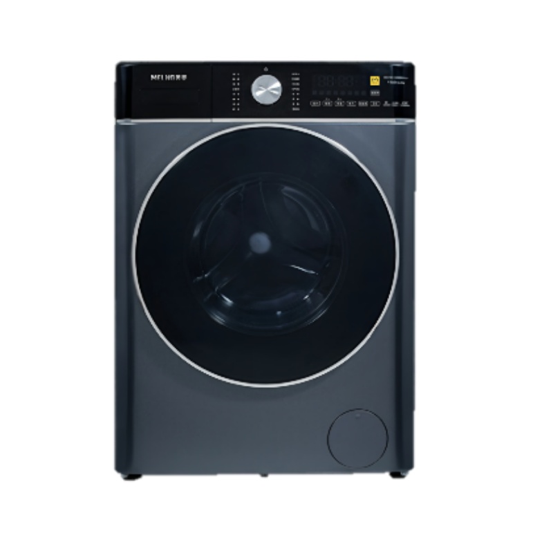 美菱MG100-14596BHILX全自动家用10公斤超薄滚筒洗衣机洗烘一体