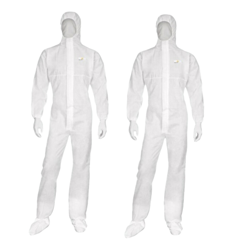 DELTA/代尔塔 DT215限次型无纺布防化服 406215 XL 白色 1件