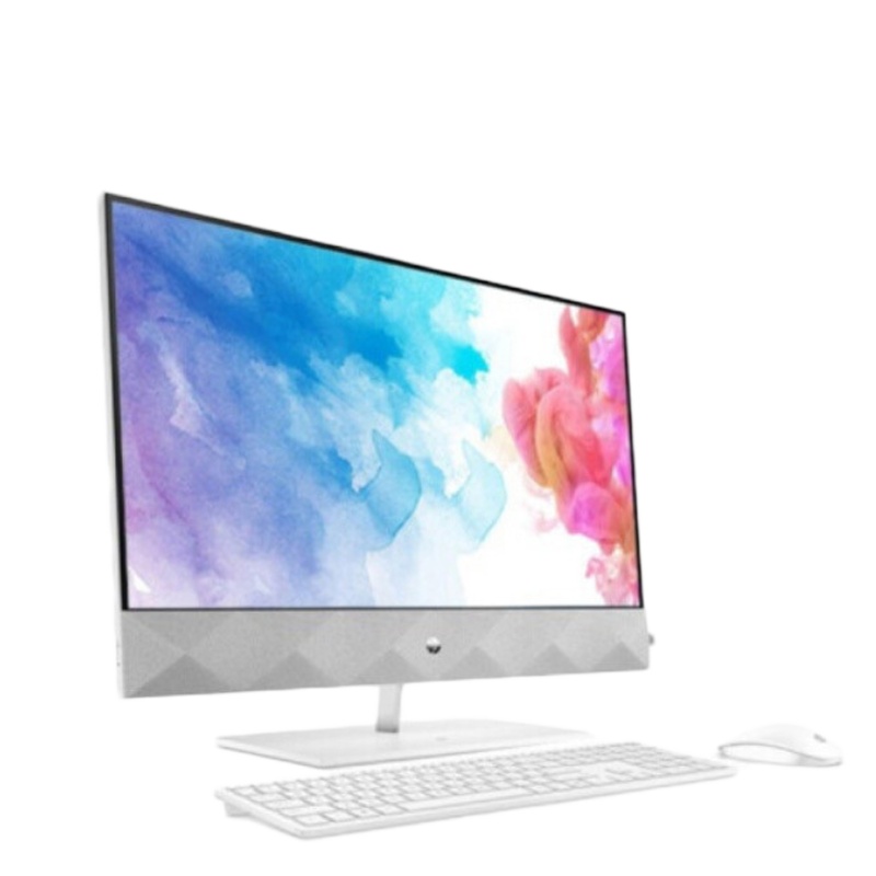 hp27-D054WCN 白色27英寸一体机 I5 10400T/32GDDR4 2666内存/2T机械硬盘+512G