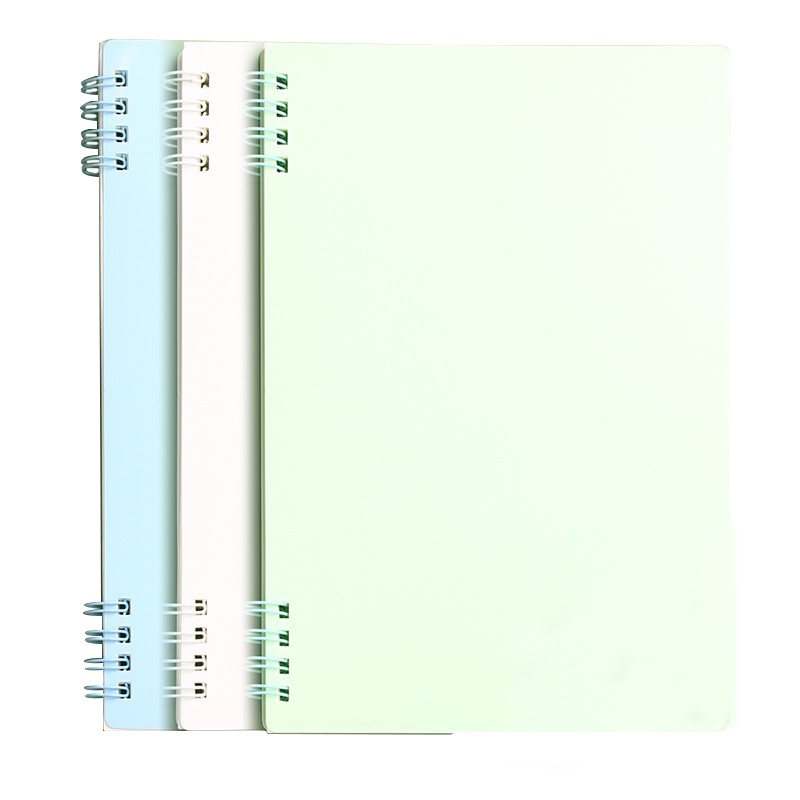 三木B5A5不硌手线圈本笔记本子小清新文艺精致加厚简约ins风大学生考研记事本活页可拆卸可爱少女心