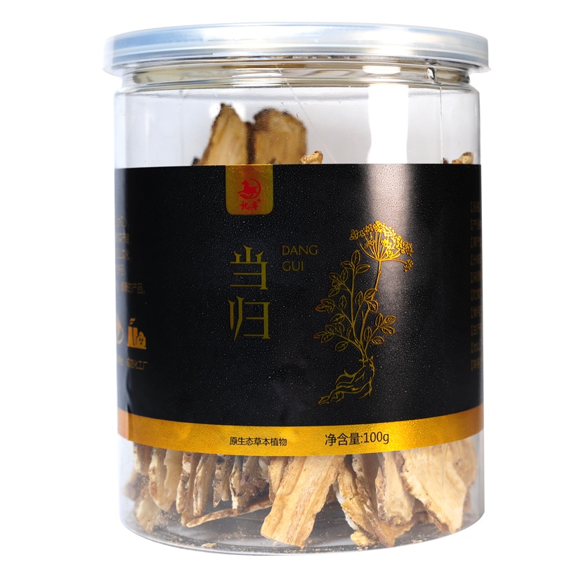 杞年 当归片 无硫土5头当归头切片 大片 100克 甘肃岷县 可搭配黄芪党参高营养不压片煲汤食材