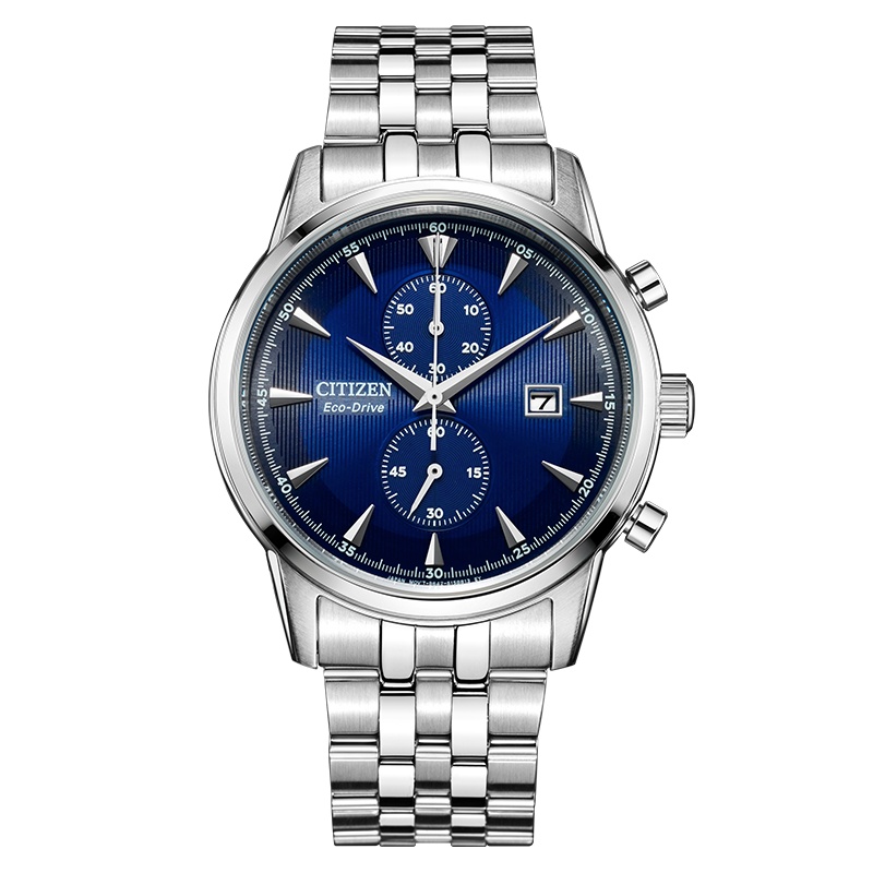 CITIZEN西铁城 光动能时尚多功能男表 CA7001-87L