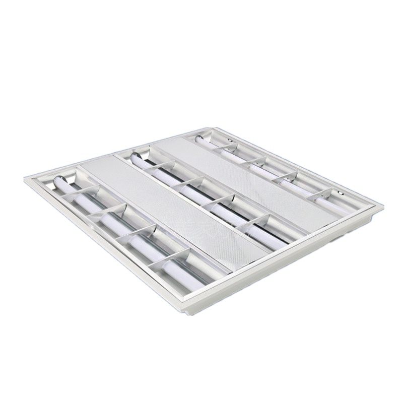 企业定制单 led格栅灯 办公室吊顶格珊灯隔珊灯具日光灯全套灯盘 格栅灯60*60【LED30W】 起订量10套