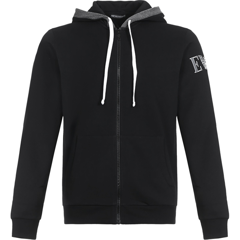 EMPORIO ARMANI 阿玛尼 男款加绒款运动外套上衣 111784 9A571