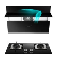 四季沐歌(MICOE)抽油烟机灶具套餐烟灶套餐侧吸式大吸力K20S+S18厨电自清洁烟灶套装燃气灶吸油烟机灶具套装天然气