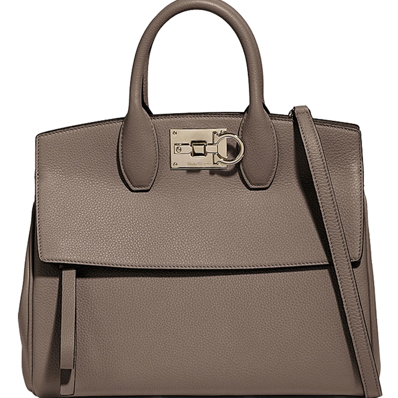 预订FERRAGAMO STUDIO 手提 单肩斜挎包21H159 金扣