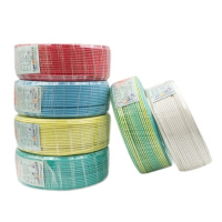 金山 电线 国标阻燃单股铜芯绝缘电线 BV1.5平方