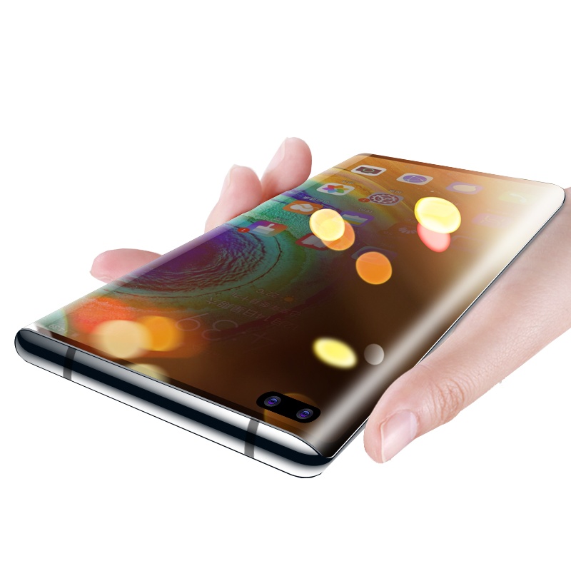 圣幻 5G版华为p40pro钢化膜mate30pro全屏覆盖华为p30手机防膜全包P30pro曲面高清膜防摔蓝光膜
