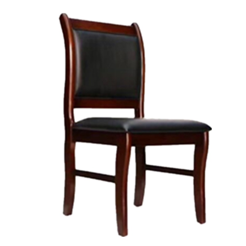 钜晟办公家具实木会议椅无扶手办公椅