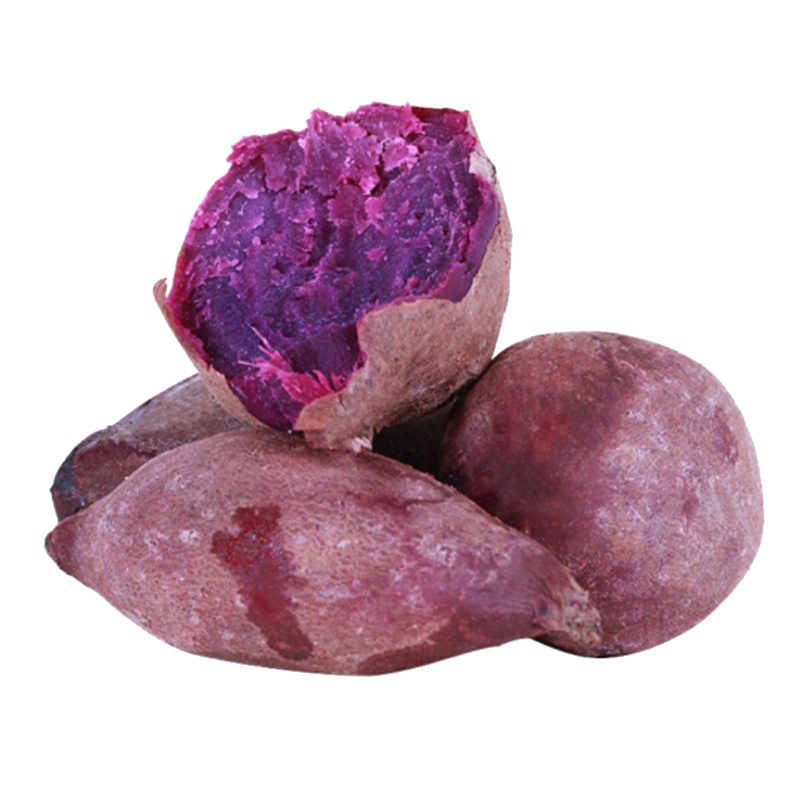 新鲜农家紫薯 5斤带箱中薯 地瓜番薯山芋 新鲜蔬菜 生鲜 陈小四水果